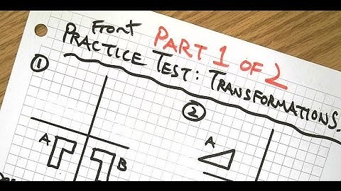 Rigid Transformations, Part 1 of 2