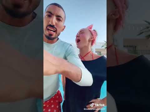 كرستينا تغني فأجأه مصطفي شعبان و قعها في البحر مصطفى شعبان و كرستينا