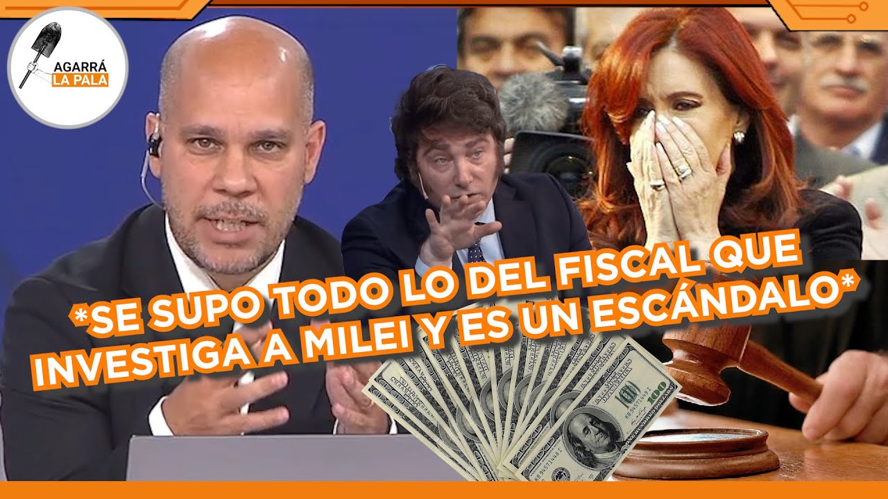 SE SUPO TODO DEL FISCAL QUE INVESTIGA A MILEI Y ES UN ESCÁNDALO: "FUNCIONARIO DE CRISTINA"