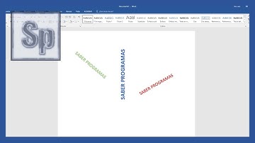 Word - Escribir texto vertical en Word. Tutorial en español HD