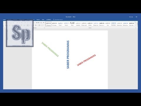 Video: Cómo Escribir Verticalmente En Word