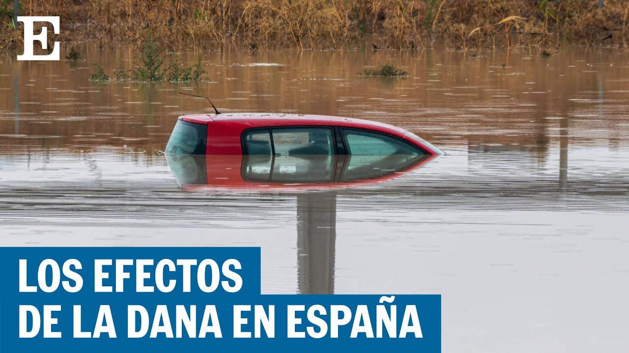 DANA | Las imágenes que dejan las lluvias e inundaciones en Madrid, Toledo y el resto de España