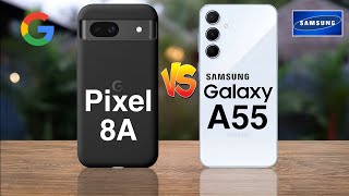 Google Pixel 8A Vs Samsung Galaxy A55 5G-Full Comparsion🔥Thedstech