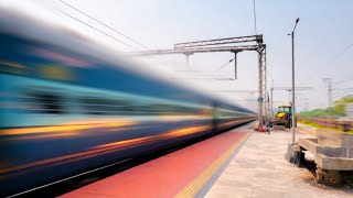 Dangerous 110 Kmph Icf Trains Through Ecr Dhanbad Special A Special Attack Chandauli