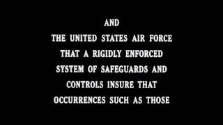 TCM - Dr. Strangelove (1964) and Fail Safe (1964) - US Air Force Disclaimers