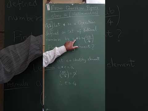 Find identity element