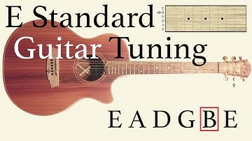 E Standard Guitar Tuning 2nd String B