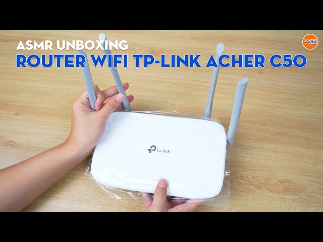 ASMR UNBOXING: Router Wi-Fi Băng Tần Kép AC1200 Archer C50 | WIFI.COM.VN