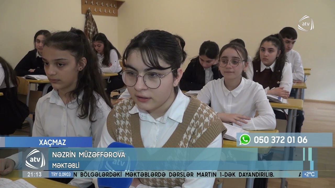 Xaçmazda məktəblər yenilənir