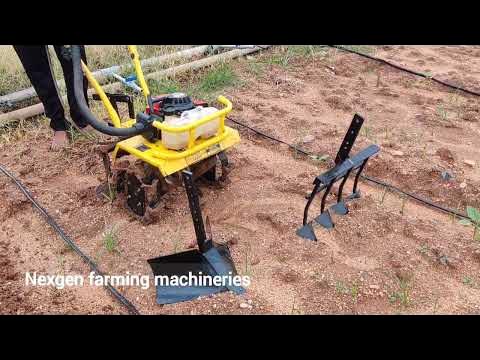 Power weeder attachment framing and agriculture purpose