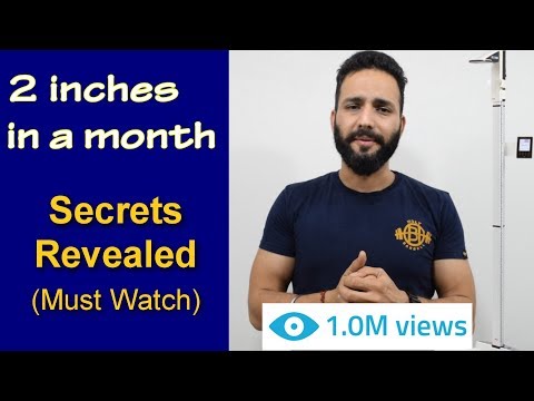लम्बाई कैसे बढ़ाये | Increase your height in a month | Watch till the end. लम्बाई कैसे बढ़ाये | Increase your height in a month | Watch till the end.