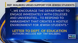 WLNS: MSU Rock Painted to Promote Israel's Destruction, Walberg Addresses Anti-Semitism on Campuses