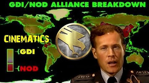 COMMAND & CONQUER REMASTERED ~ All GDI CUTSCENES [GAME CINEMATICS]