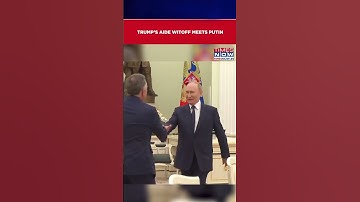 Trump Envoy Steve Witkoff Meets Putin Ahead OF Ukraine Peace Deadline #shorts