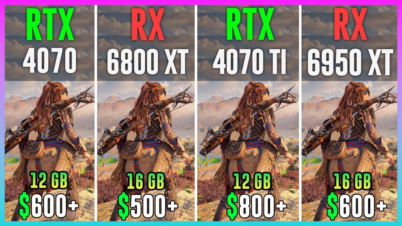 RTX 4070 Ti vs RX 6800 XT  REAL Test in 14 Games 1440p