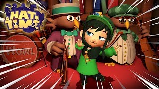 Wowl plays a song for hat kid | A Hat In Time