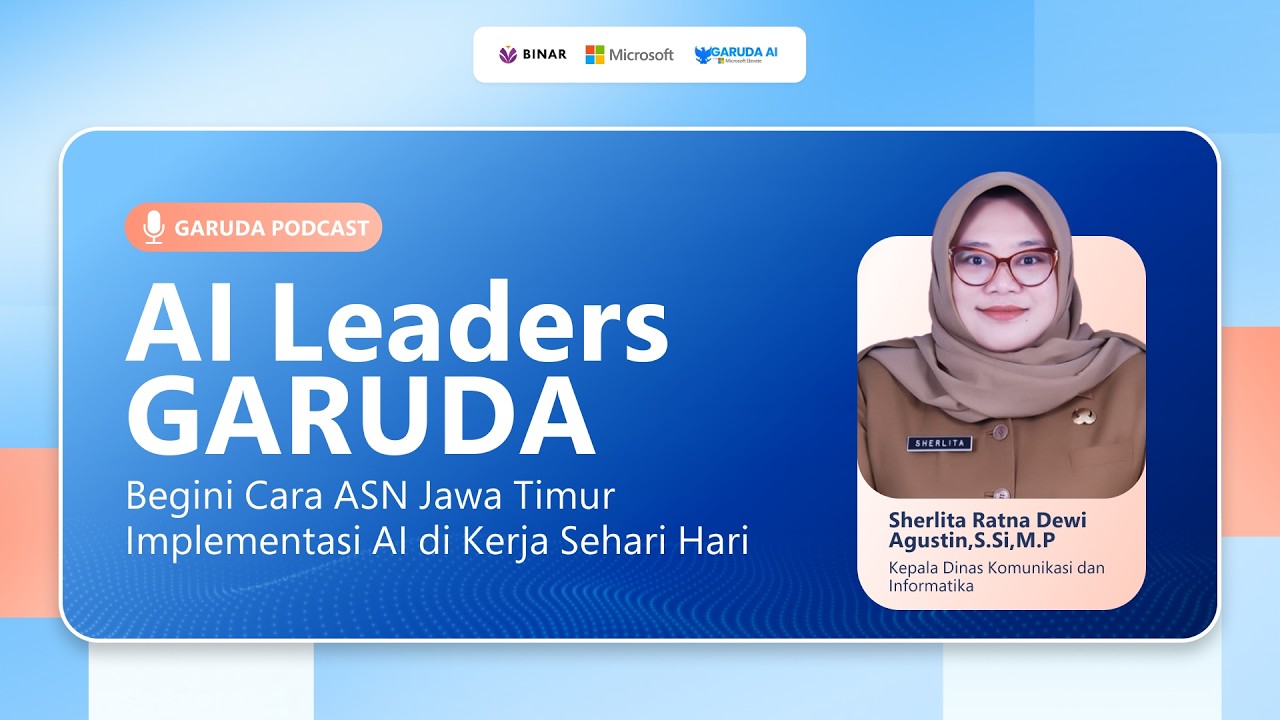 AI Leaders GARUDA: Begini Cara ASN Jawa Timur Implementasi AI di Kerja Sehari Hari