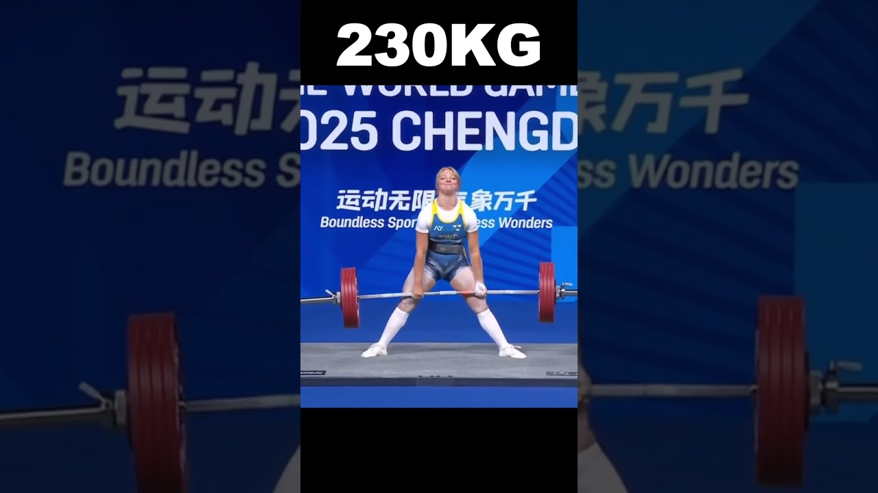 230kg Deadlift | Alba Bostrom