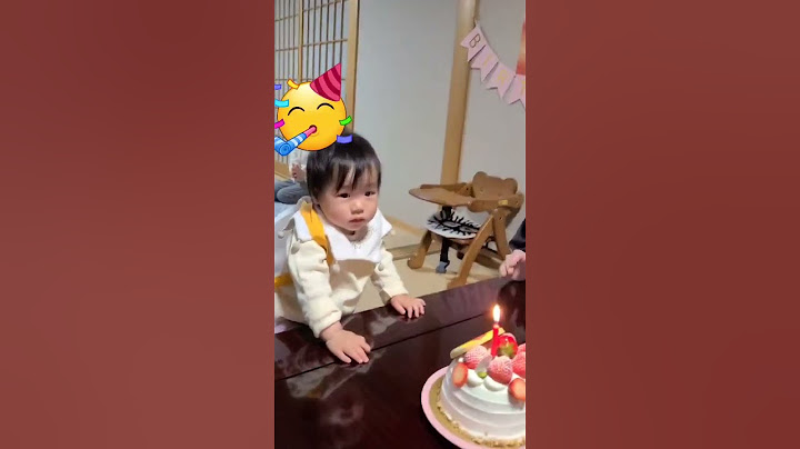 一歳誕生日【ハッピーバースデー】🎁🎂🎉