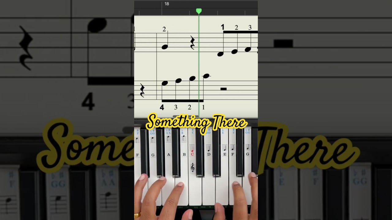 在 YouTube 上观看 Something There (Beauty and the Beast) #music #piano #sheetmusic 在 YouTube 上观看 Something There (Beauty and the Beast) #music #piano #sheetmusic