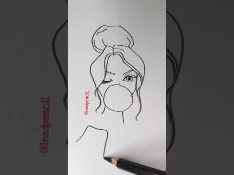 Как нарисовать девушку