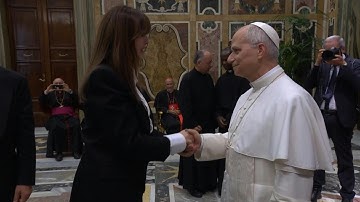 Pope Leo meets film stars at Vatican | AFP