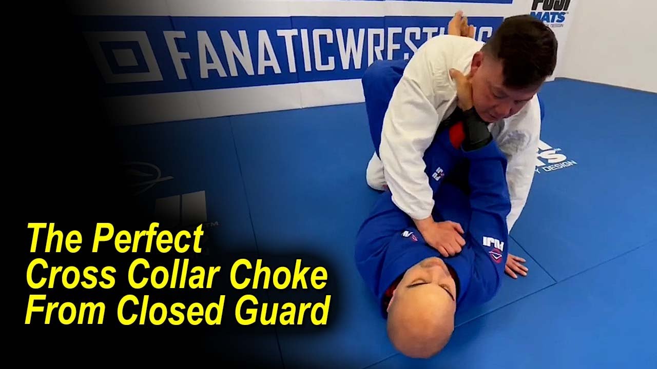 Adulto algodón pálido Learn The Perfect Cross Collar Choke From Closed Guard by Henry Akins -  YouTube