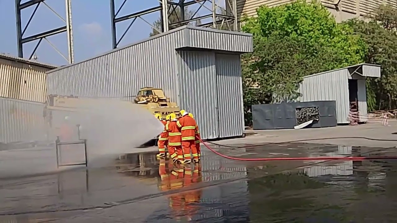 อบรมดับเพลิง