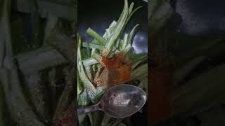 Kurkuri BHINDI recipe | ?? shorts bindi bindifry bindirecipe food snacks nashta