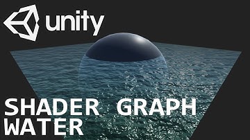 Basic water using Shader Graph in Unity.
