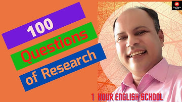 100 Research Questions Objectives II CEMBA II  MBAll M. Phil. II Ph D