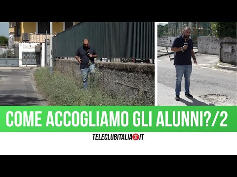 Giugliano, come le strade accolgono alunni e studenti: via Bartolo Longo