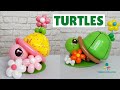 🐢 Turtle Balloon Tutorial 🐢 How to Make a Turtle Balloon Centerpiece