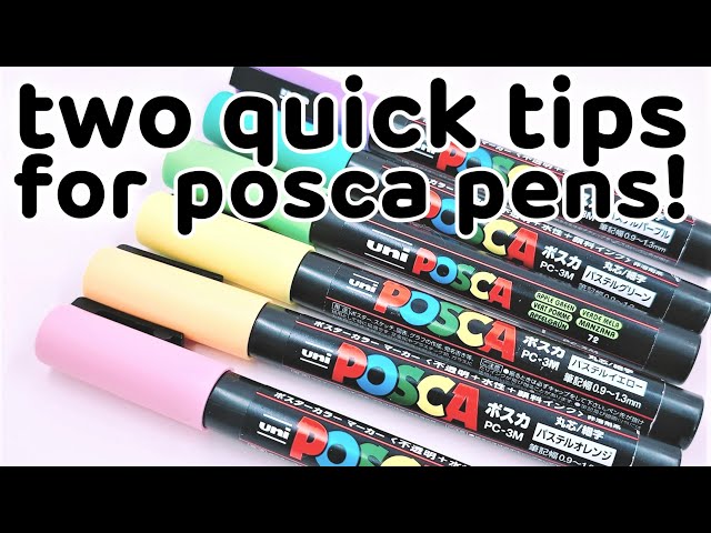 TOP 10 POSCA TIPS - Most Frequently Asked Questions ANSWERED 