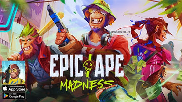 Epic Ape Madness: MMO Survival - Gameplay Walkthrough (Android, iOS)