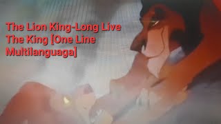 The Lion King-Long Live The King [One Line Multilaguage]