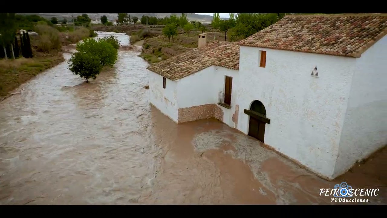 lluvia 12-6-24 Caudete (albacete)