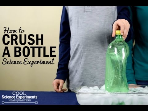 How to Crush a Bottle Science Experiment