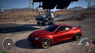 Need For Speed Payback - Infiniti Q60 S - Test Drive, Customize, Performance Mods, and Race