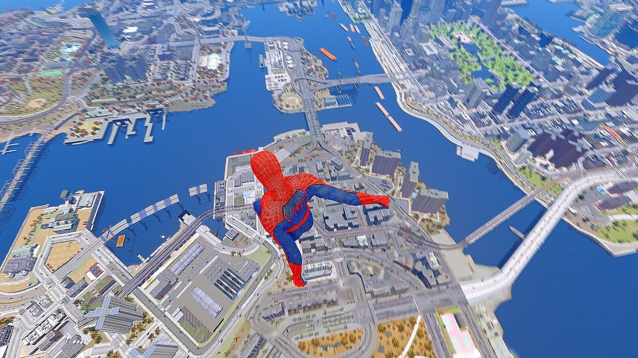 GTA 4 Crazy Spiderman Ragdolls #15