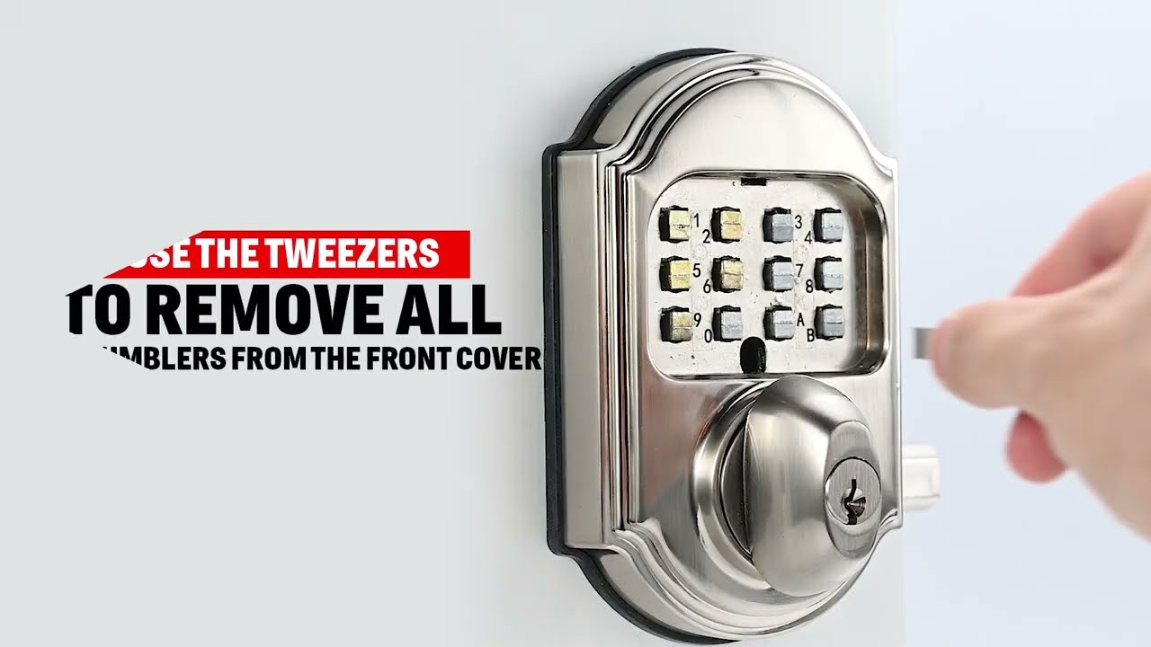 How To Change Door Lock Code Commercial Grade Mechanical Keypad Lock How To Change Door Lock Code Commercial Grade Mechanical Keypad Lock