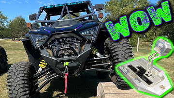 RZR Pro Xp Gets Viper Machine Ultimate Shift System, Beautifully machined Gated Shifter Installation