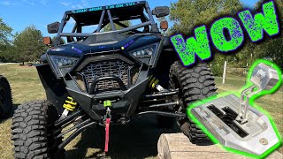 RZR Pro Xp Gets Viper Machine Ultimate Shift System, Beautifully machined Gated Shifter Installation