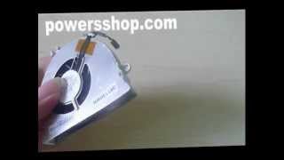 Video Sample Apple A1181 MACBOOK 13 Inch Original CPU COOLING FAN GB0506PGV1-A FN15