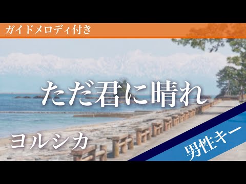 Just a Sunny Day for You(Cloudless) - YORUSHIKA [Piano Karaoke | Lower Key -6] 