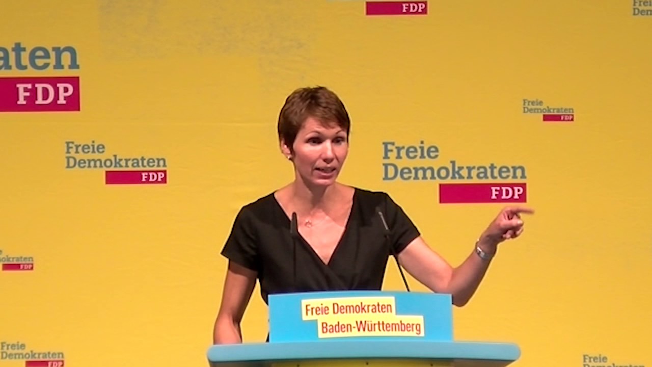 Judith Skudelny auf dem 116. Ord. Landesparteitag