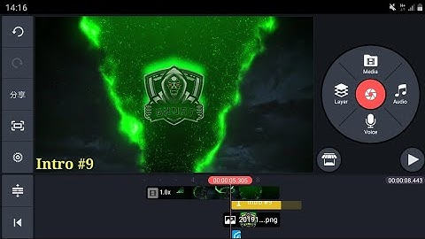 Ghost Effect-Intro Logo Reveal In Kinemaster|Grim Reaper Gaming Intro|TECHNO WORLD