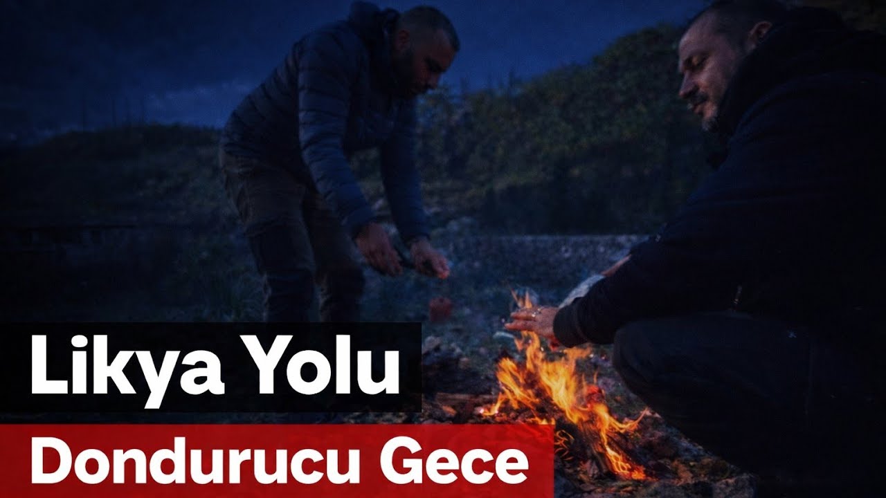 Dondurucu Gece Soğuğunda Kamp Yaptık Isınmak İçin Kamp Ateşinde Sıcak Çorba Pişirdik