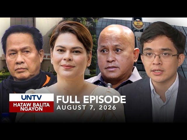 UNTV: Hataw Balita Ngayon | August 7, 2026