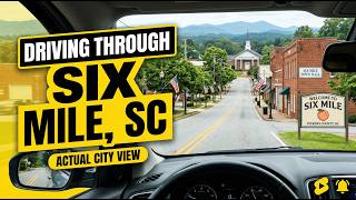 Driving through Six Mile, South Carolina